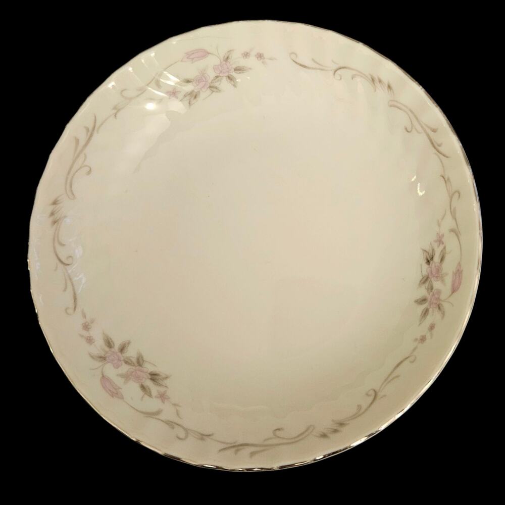 Gold Standard Japan Genuine Porcelain Floral Dessert Bowls Set of 2